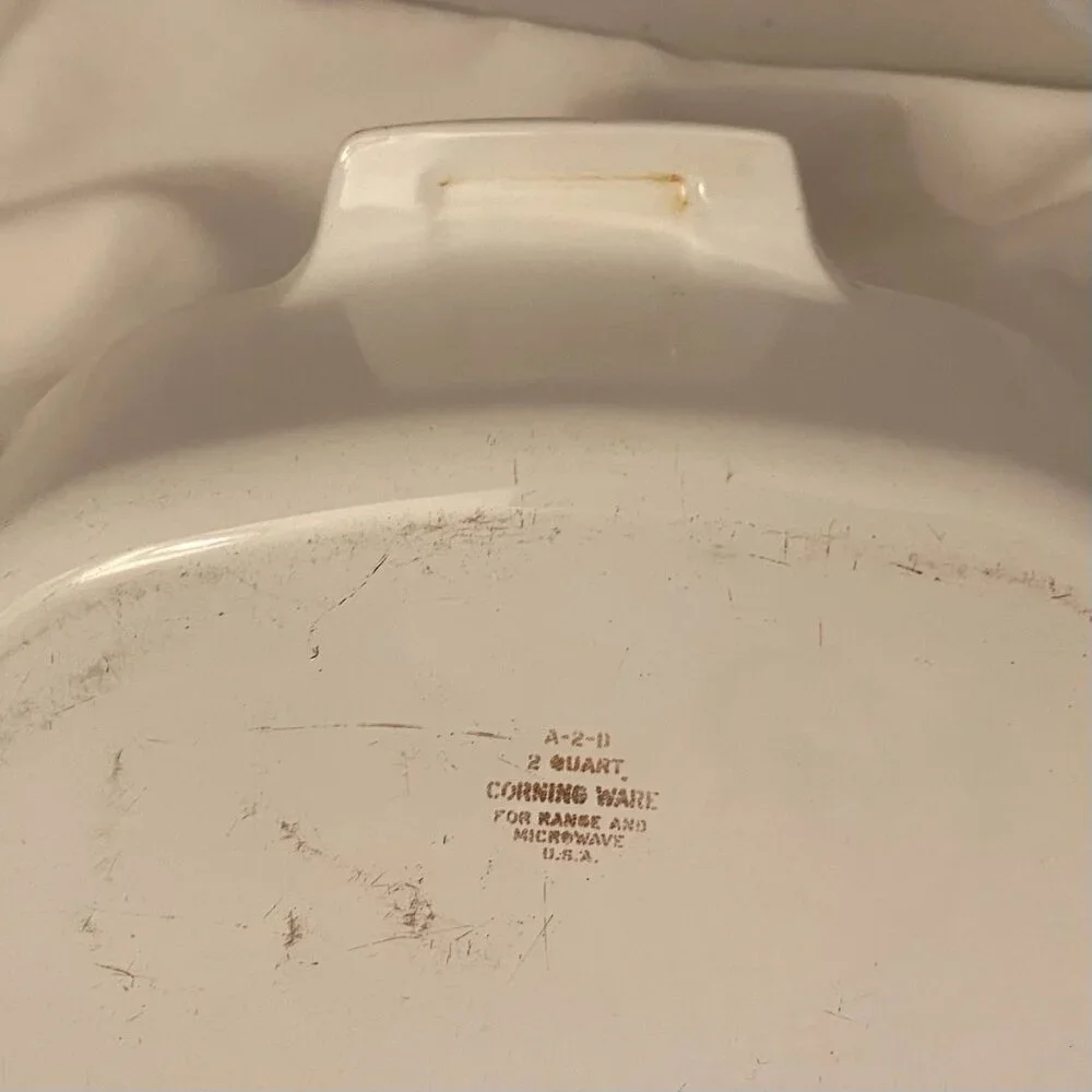 Vintage CorningWare Blue Cornflower 2-Quart Casserole A-2-B No Lid